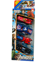 Avengers End Game Car Set For Kids
