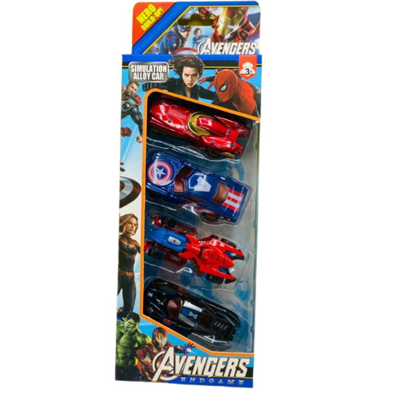 Avengers End Game Car Set For Kids