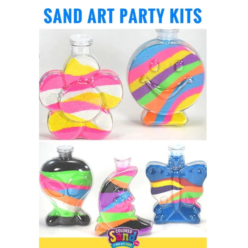 DIY Sand Art Glow In The Dark Playset For Kids