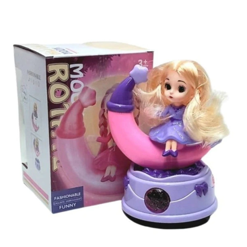 Moon Doll With Music Light For GIrls