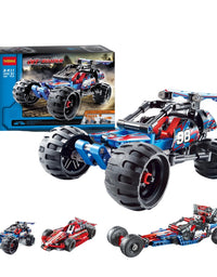 Lego 3 in 1 Pull Back Off-Roader Racing Car Toy For Kids (160 Pcs)
