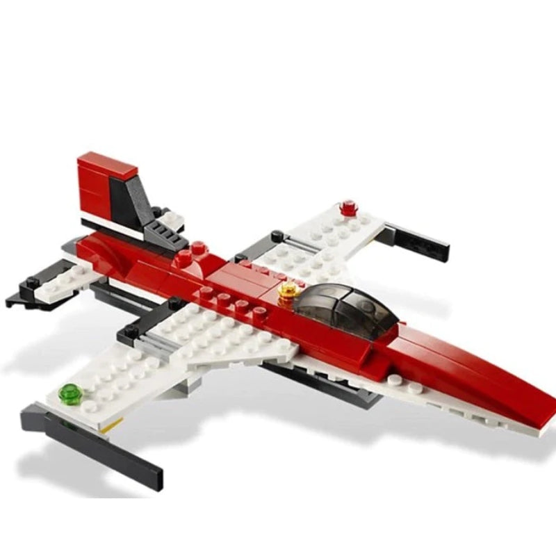 3 in 1 Architect Propeller Airplane Brick Blocks Toy For Kids (241 Pcs)