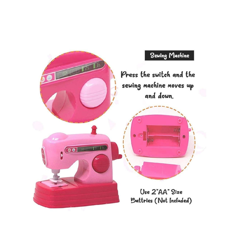 Electronic Machines With Cell Operated Play Set Toy For Girls