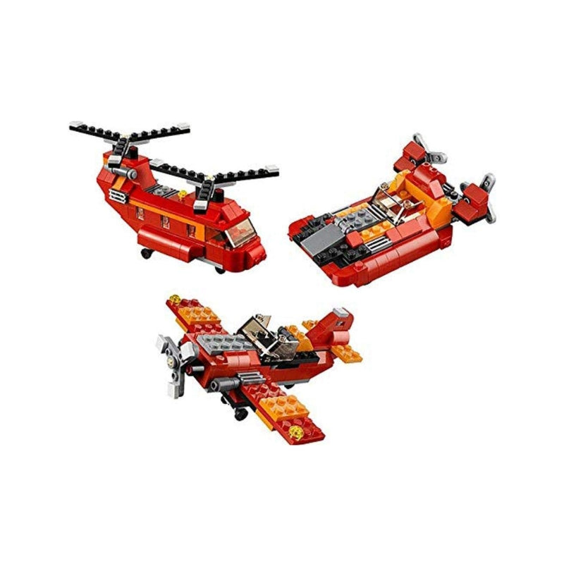 3 in 1 Architect Helicopter Brick Blocks Toy For Kids (145 Pcs)
