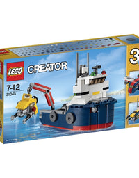 Architect Ocean Explorer & Detection Ship Brick Blocks Set Toy For Kids (213+Pcs)
