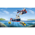 Architect Ocean Explorer & Detection Ship Brick Blocks Set Toy For Kids (213+Pcs)