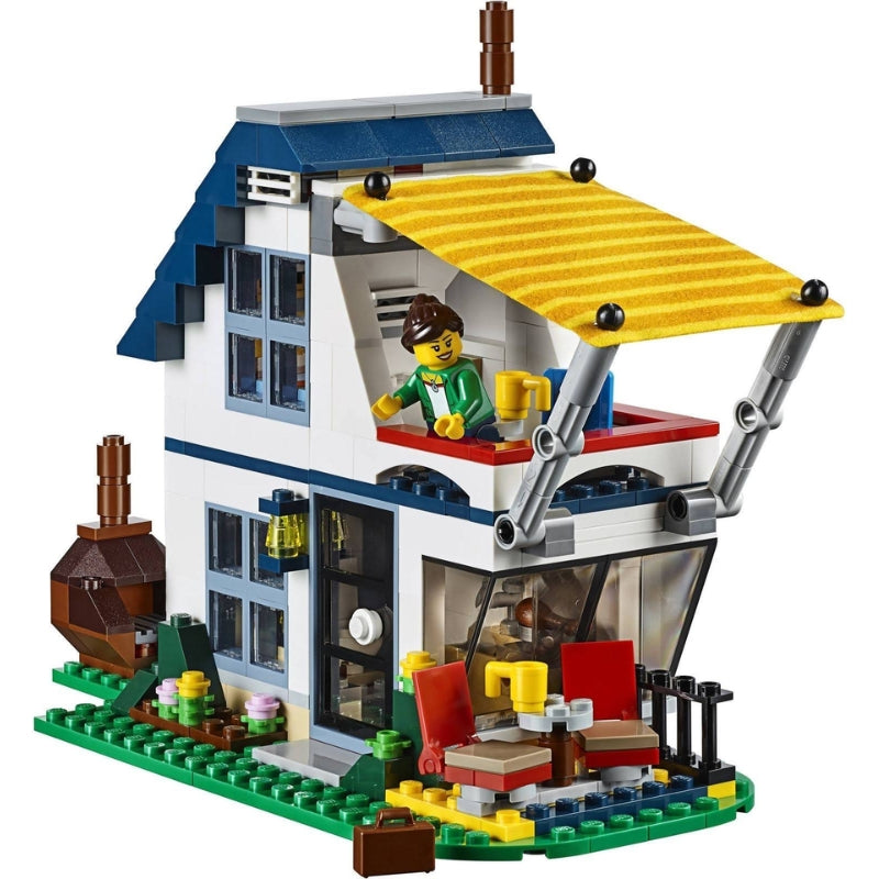 Lego 3 in 1 Architect Camper Van Brick Blocks Set Toy For Kids (210 Pcs)