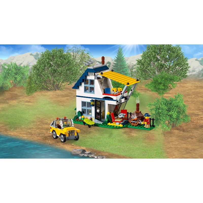 Lego 3 in 1 Architect Camper Van Brick Blocks Set Toy For Kids (210 Pcs)