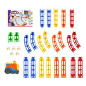 Tumble Track Train Play Set With Lights And Music For Kids