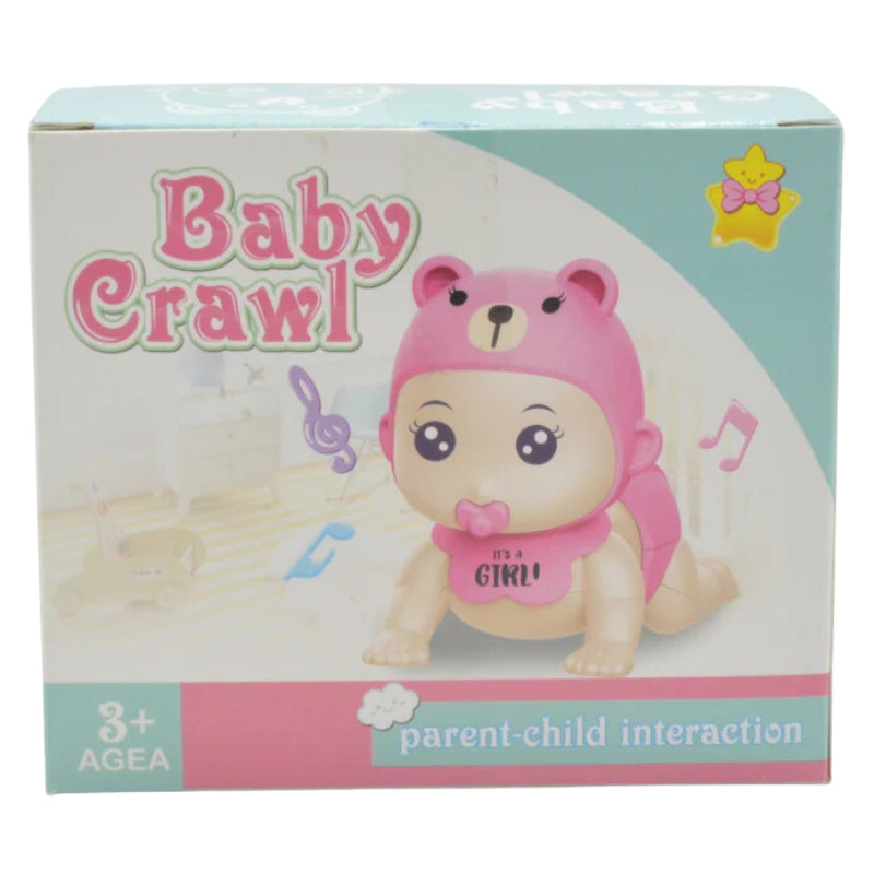 Teddy Bear Baby Crawling Toy With Sound