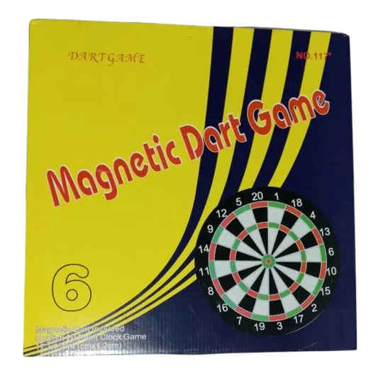 Magnetic Dart Game With 6 Darts And 17 Inches Board For kids