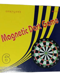 Magnetic Dart Game With 6 Darts And 17 Inches Board For kids
