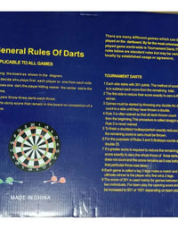 Magnetic Dart Game With 6 Darts And 17 Inches Board For kids
