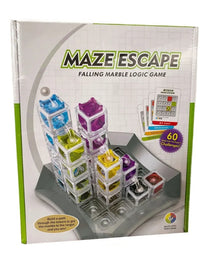 Maze Escape Falling Marble Logic Construction Game For Kids
