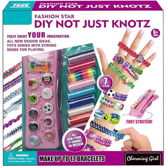 Bracelets Making Kit - DIY KNOTZ Bracelet Maker