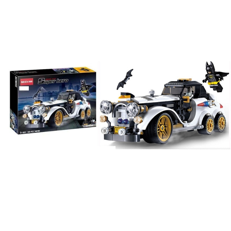 Batman Classic Vintage Vehicle Brick Block Set Toy For Kids (305 Pcs)