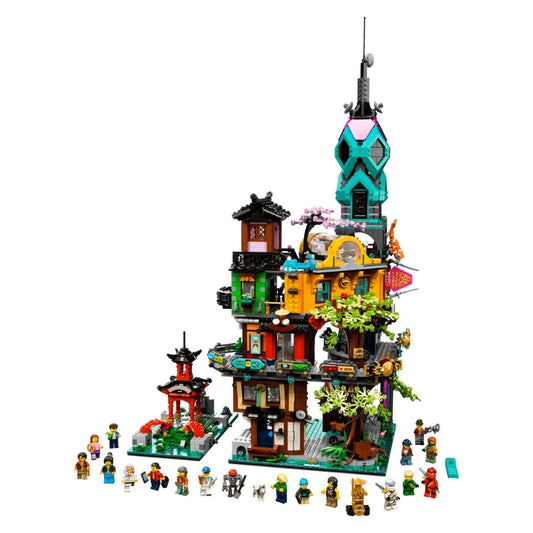 Ninjago City Garden Building Kit with Minifigures Toy For Kids