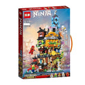 Ninjago City Garden Building Kit with Minifigures Toy For Kids