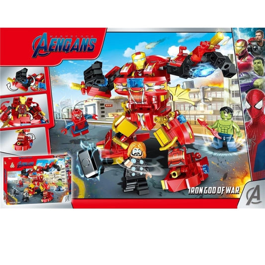 Avengers Iron Man Building Blocks Toy For Kids (203+Pcs)