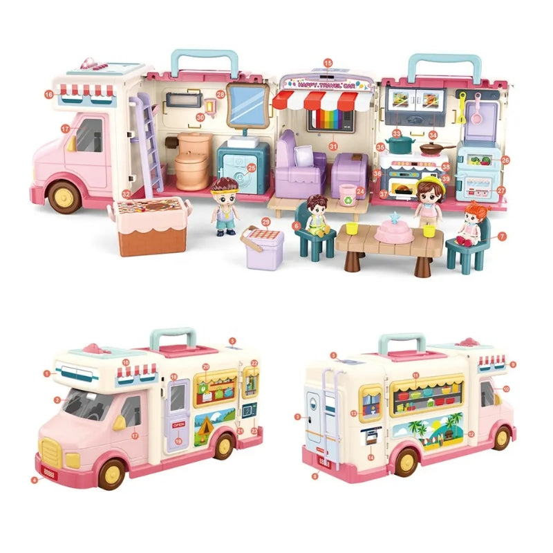 Children's Touring Van Perfect Home Playset Toy