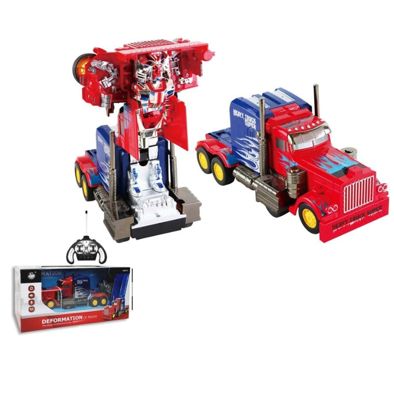 RC Transformers Optimus Prime - Deform & Converts to Car Toy For Kids