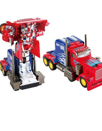 RC Transformers Optimus Prime - Deform & Converts to Car Toy For Kids
