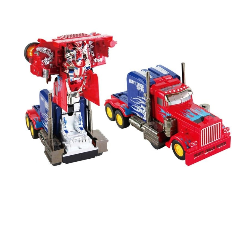 RC Transformers Optimus Prime - Deform & Converts to Car Toy For Kids