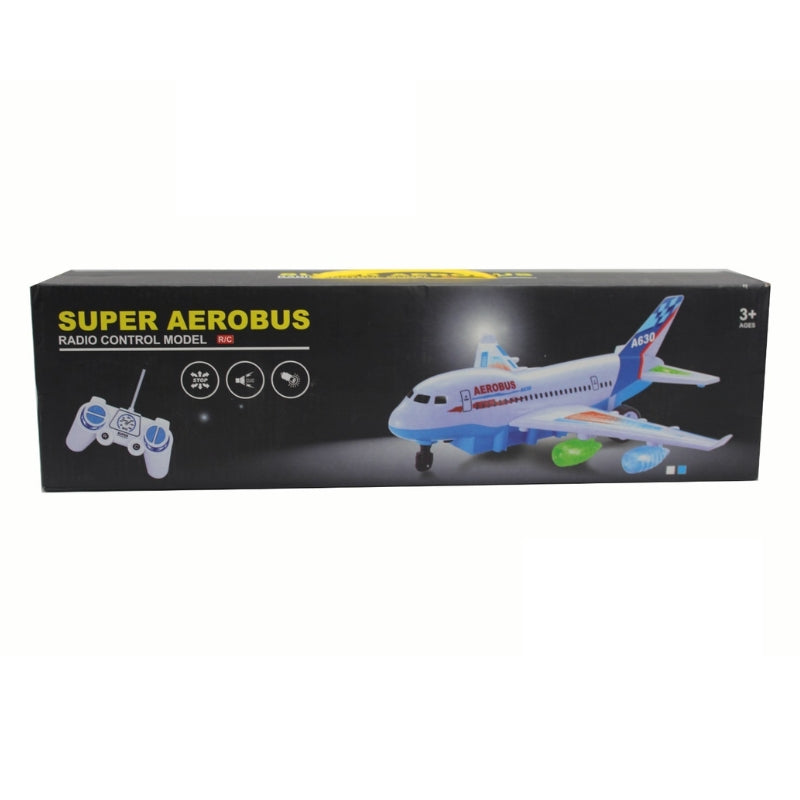 Super Aerobus Plane With Remote Control Toy
