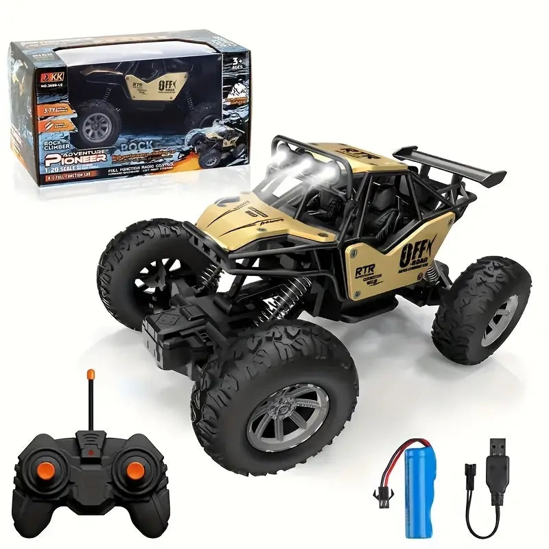 Remote Control Monster Truck Crawler For Kids