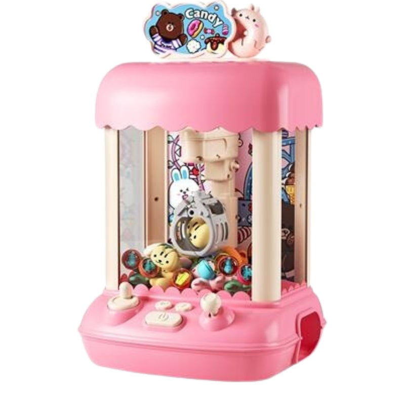 Children's Candy Claw Machine With 10Pcs Capsules & USB Cable