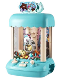 Children's Candy Claw Machine With 10Pcs Capsules & USB Cable
