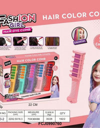 Fashion Girl Hair Dye Comb
