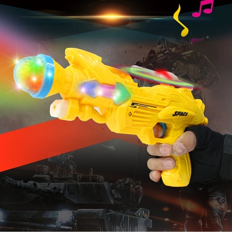 Galactic Adventure: Flash Gun Space Equipment With Light And Sound