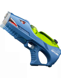 Electric Shark Bubble Gun Toy
