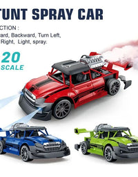 Stunt Spray Remote Control Car With Dazzling Lights
