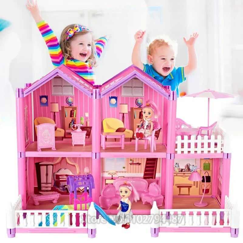 DIY Assemble Dream Castle Playset For Girls (149pcs)