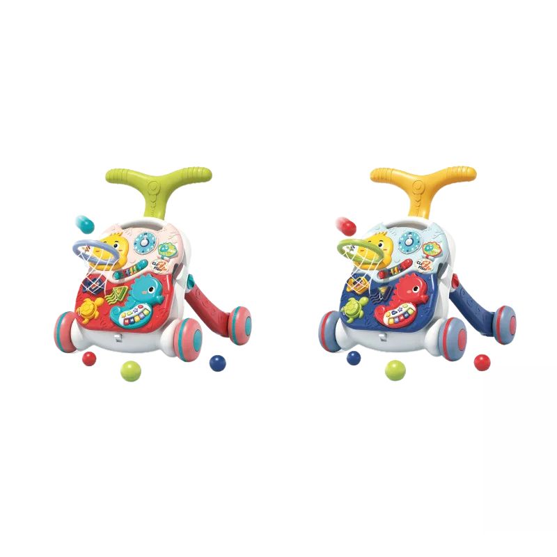 Step Into Learning: 3-In-1 Baby Walker Early Education Toy For Kids