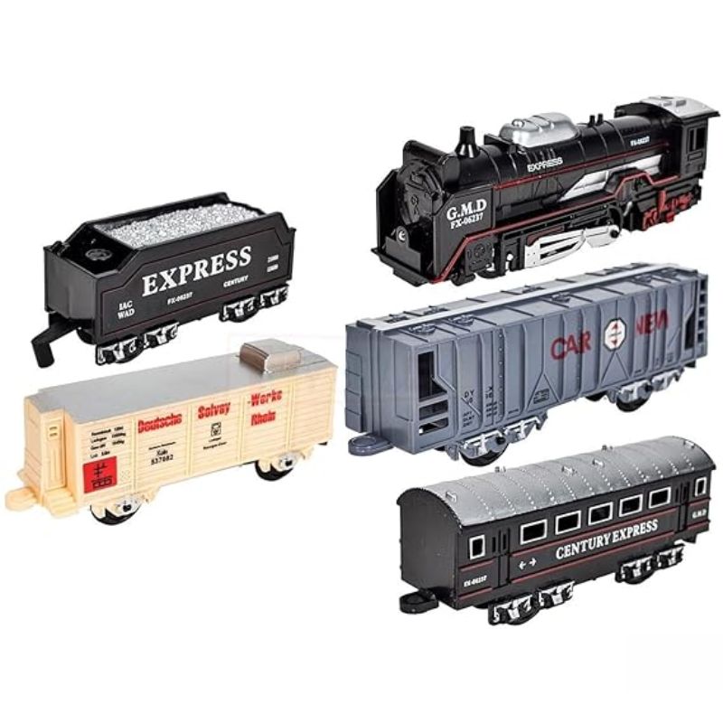 Battery Operated Express Train Toy With Round Track