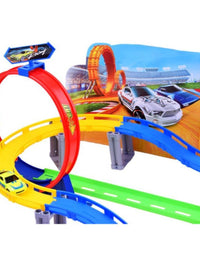 2-In-1 Track Racing Launch And Loop Set
