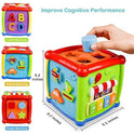 6 In 1 Fancy Cube- Musical, Educational And Learning Toy