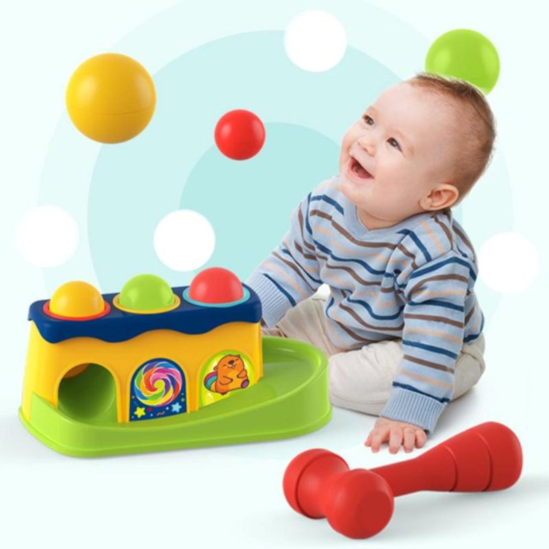 Pop, Learn, Play: Huanger Knock Ball - Pop-up Educational Toy For Kids