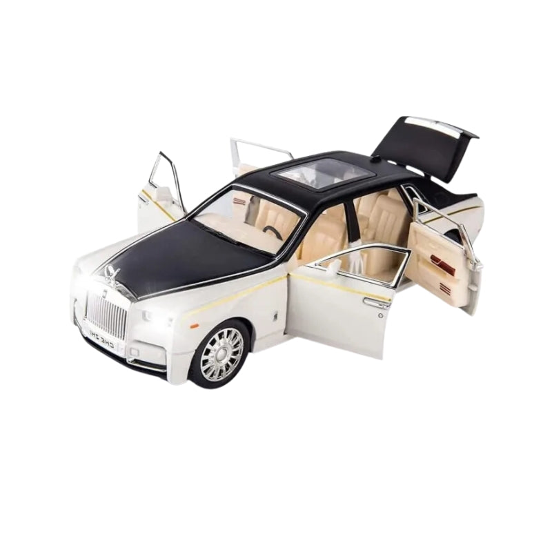 Rolls-Royce Phantom Luxury Model Car Toy With Lights For Kids