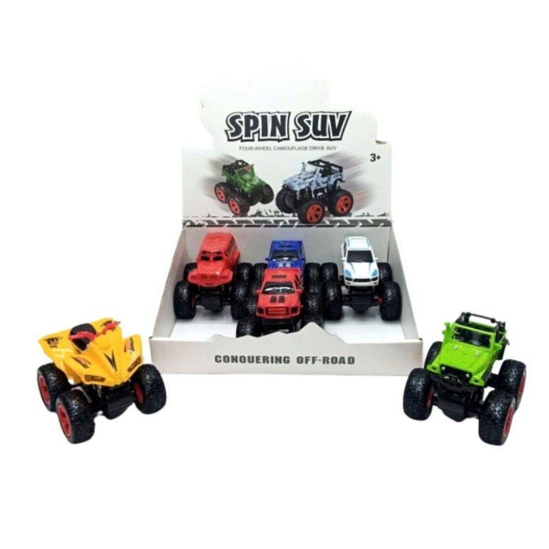 Spin SUV Monster Truck Toy For Kids - Assorted