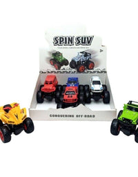 Spin SUV Monster Truck Toy For Kids - Assorted
