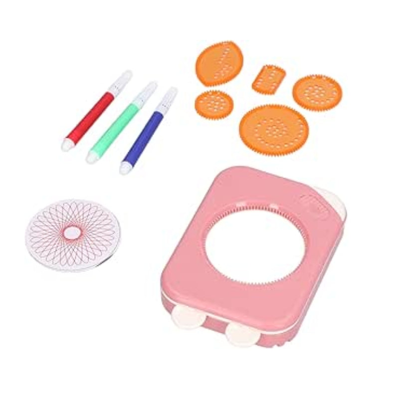 Spirograph Classic Gear - Deluxe Art Set With Storage Box For Kids