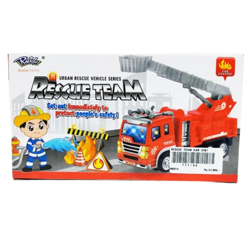 Fire Brigade Rescue Team Toy For Kids