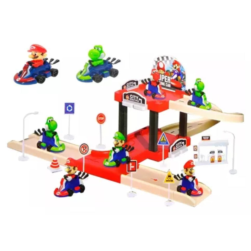 Super Mario Racing Car Trackset For Kids