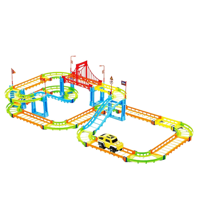 Rapid Variety Car Track Playset For Kids