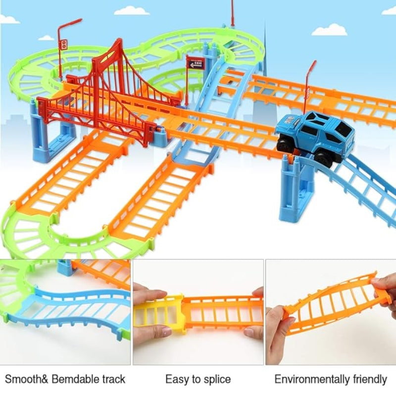 Rapid Variety Car Track Playset For Kids