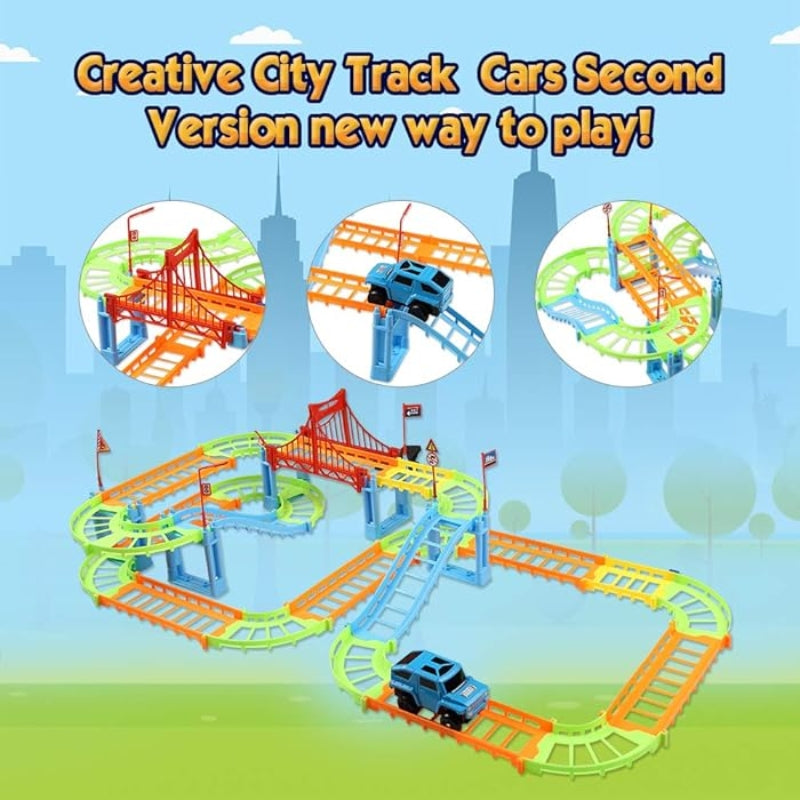 Rapid Variety Car Track Playset For Kids